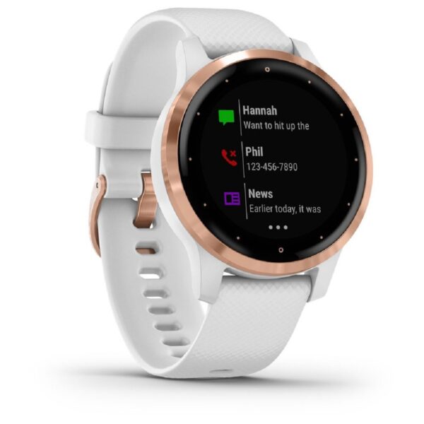 Reloj Garmin Smartwatch Vivoactive 4S White/Rose WiFi - Image 2
