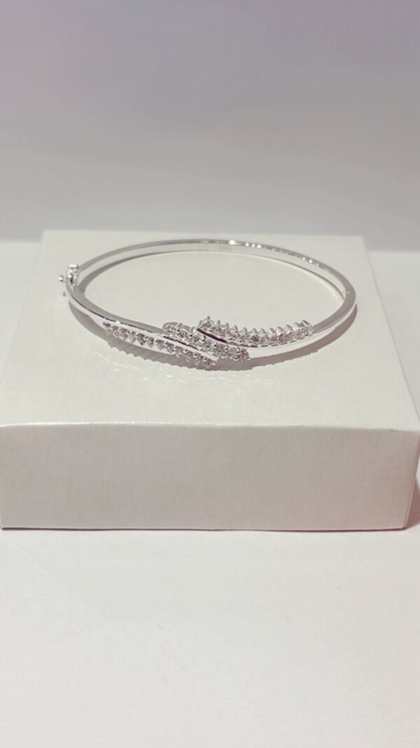 PULSERA DE PLATA RODINADA MODELO ESCLAVA - Image 2