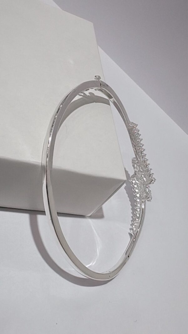 PULSERA DE PLATA RODINADA MODELO ESCLAVA - Image 4