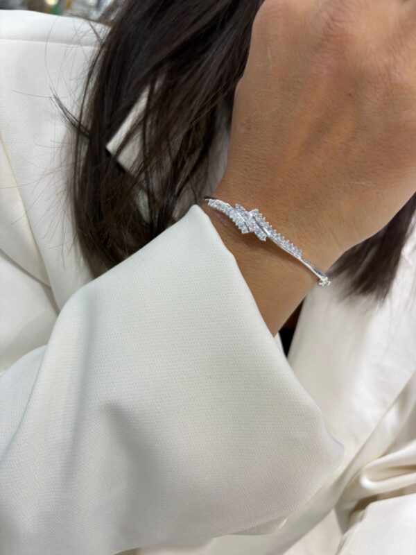 PULSERA DE PLATA RODINADA MODELO ESCLAVA - Image 5