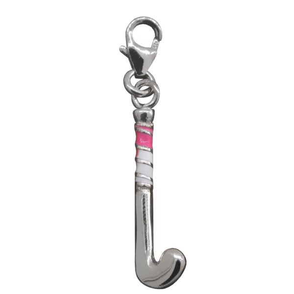 DIJE DE PLATA LINEA MONONA MODELO PALO DE HOCKEY