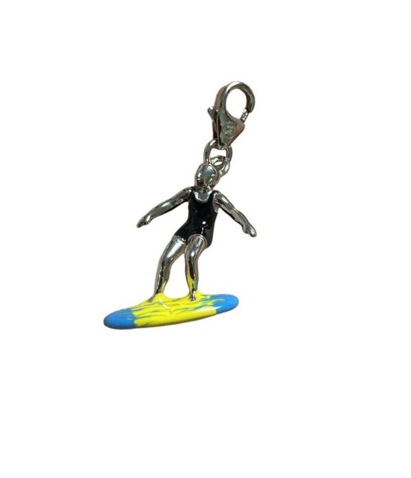 DIJE DE PLATA LINEA MONONA MODELO SURFER
