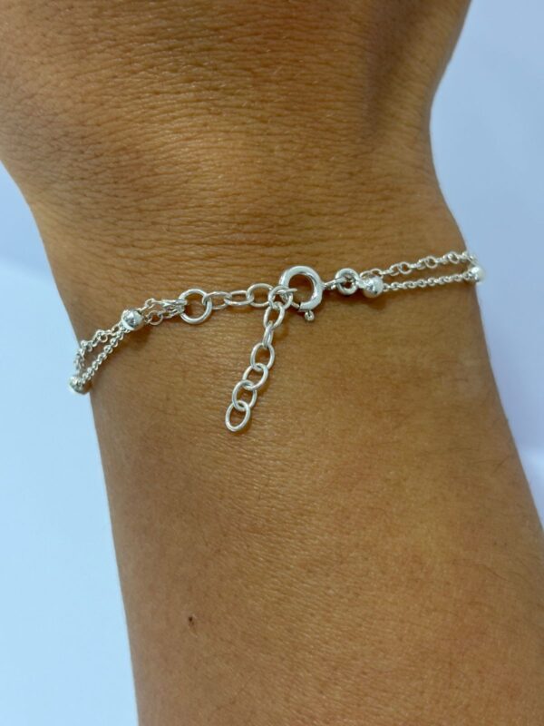 PULSERA DE PLATA MODELO MARGARITA - Image 2