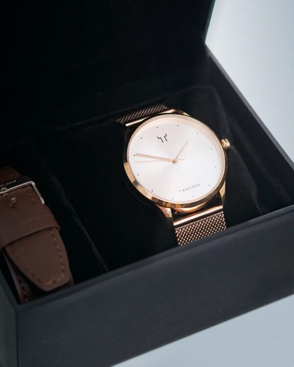 RELOJ TASCANI TS-0003 R Doble Malla