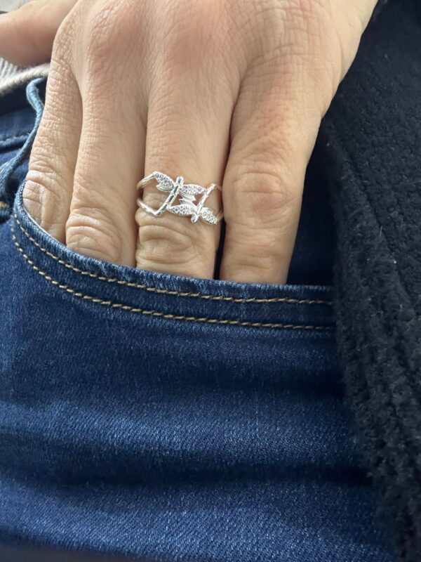 ANILLO DE PLATA MODELO LIBÉLULAS