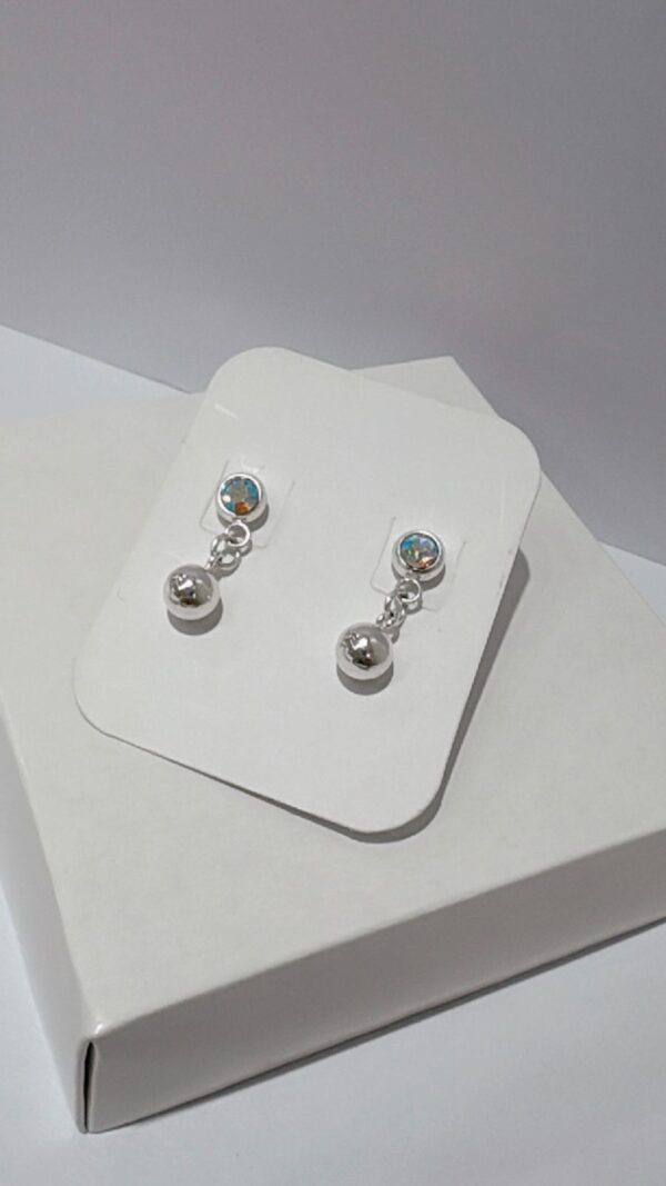 AROS DE ACERO BLANCO MODELO COLGANTES - Image 2