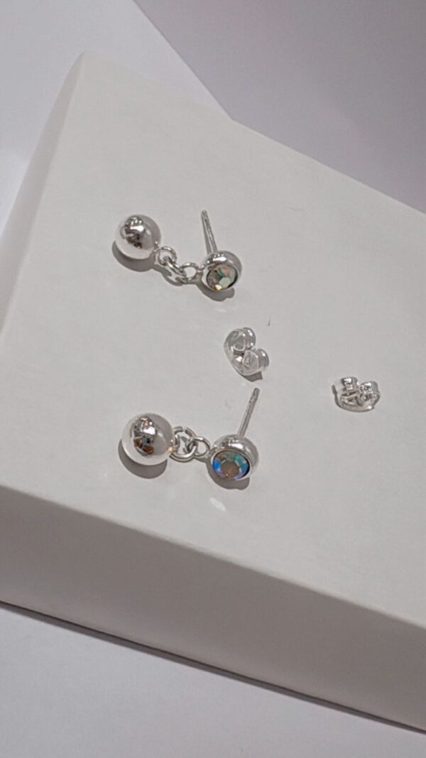 AROS DE ACERO BLANCO MODELO COLGANTES - Image 3