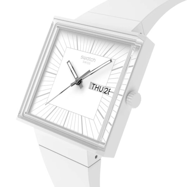 RELOJ SWATCH BIOCERAMIC BLANCO