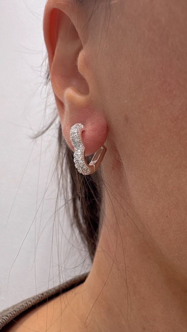 AROS DE ACERO BLANCO CUBANOS CON CORAZÓN - Image 2