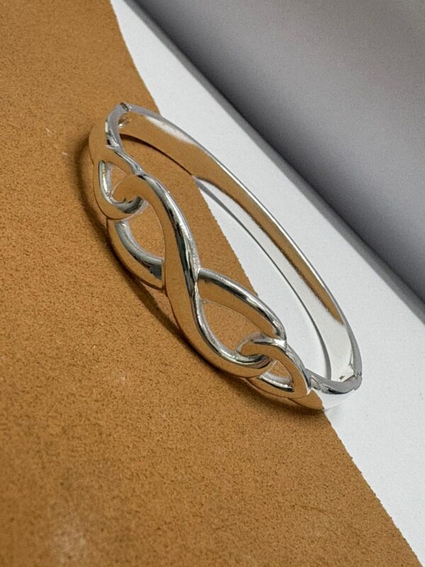 PULSERA DE ACERO BLANCO INFINITO - Image 4