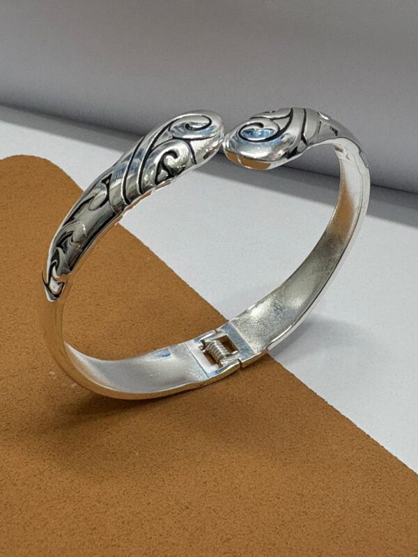 PULSERA DE ACERO BLANCO MODELO ESCLAVA - Image 2