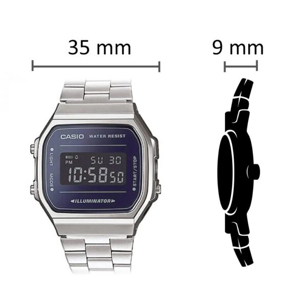 RELOJ Casio linea VINTAGE / A168WEM-1DF - Image 3