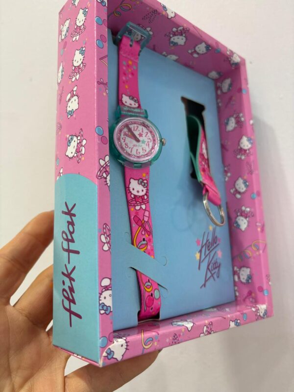 RELOJ SWATCH Flik Flak Hello Kitty / SWZFLNP025 - Image 3