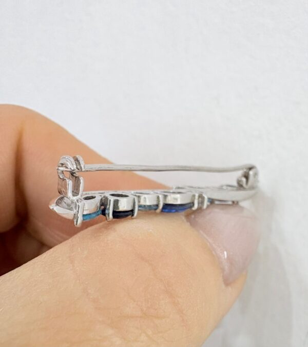 PRENDEDOR de plata rodianda modelo BLUE - Image 5