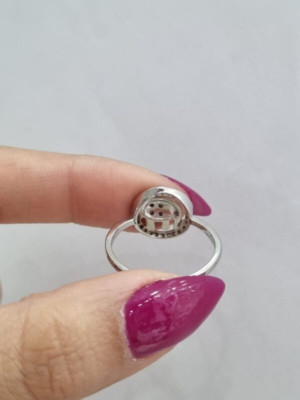 ANILLO de plata rodinada modelo "ELEFANTE" n21 - Image 3