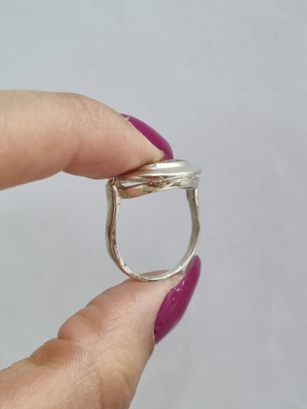 ANILLO de plata con oro "Arbol de la vida" n16 - Image 2