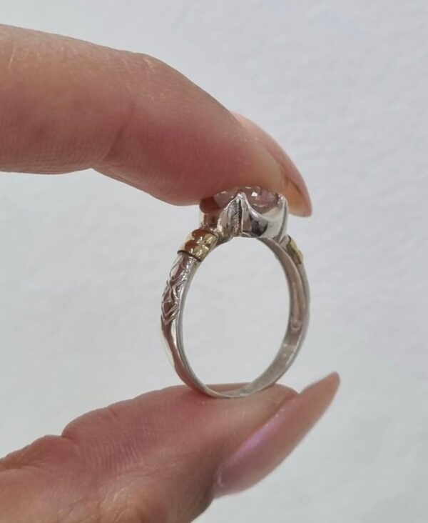 ANILLO de plata con oro n16 - Image 5