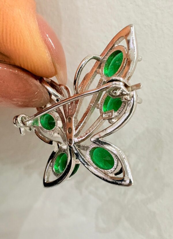 PRENDEDOR de plata rodianda modelo mariposa - Image 4