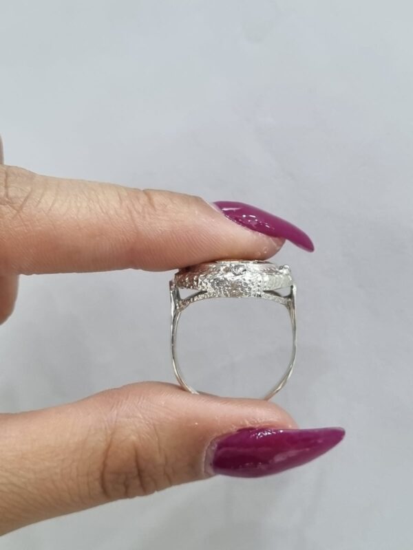 ANILLO de plata con oro diseño ARBOL DE LA VIDA n17 - Image 4