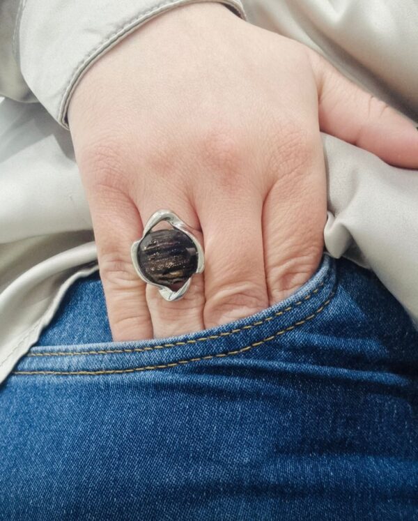 ANILLO de acero modelo BROWN