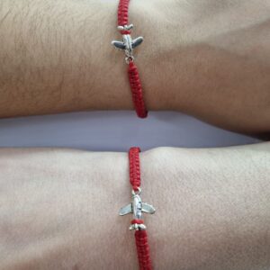 SET de pulseras de hilo modelo "VIAJE"