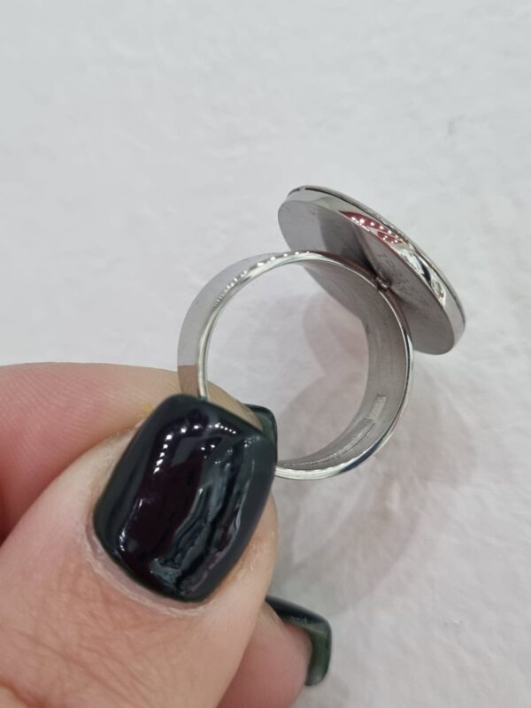 ANILLO de acero modelo "MARIPOSA" - Image 3