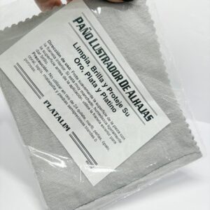 PAÑO PULIDOR NACIONAL gris tamaño chico