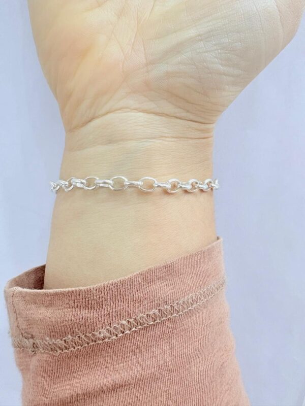 PULSERA de plata de MONONA 18,5CM - Image 2