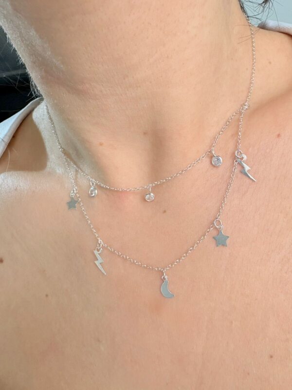 CONJUNTO de plata modelo GALAXIA - Image 4