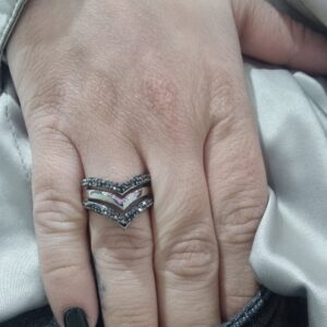 ANILLO de acero modelo "V"