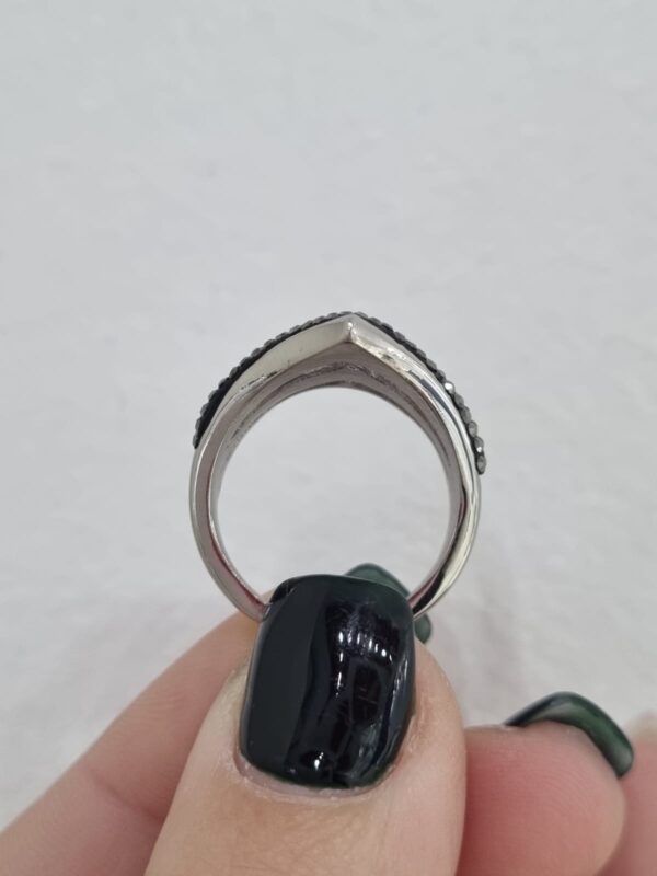 ANILLO de acero modelo "V" - Image 2