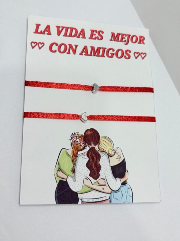 SET de pulseras "AMIGAS"
