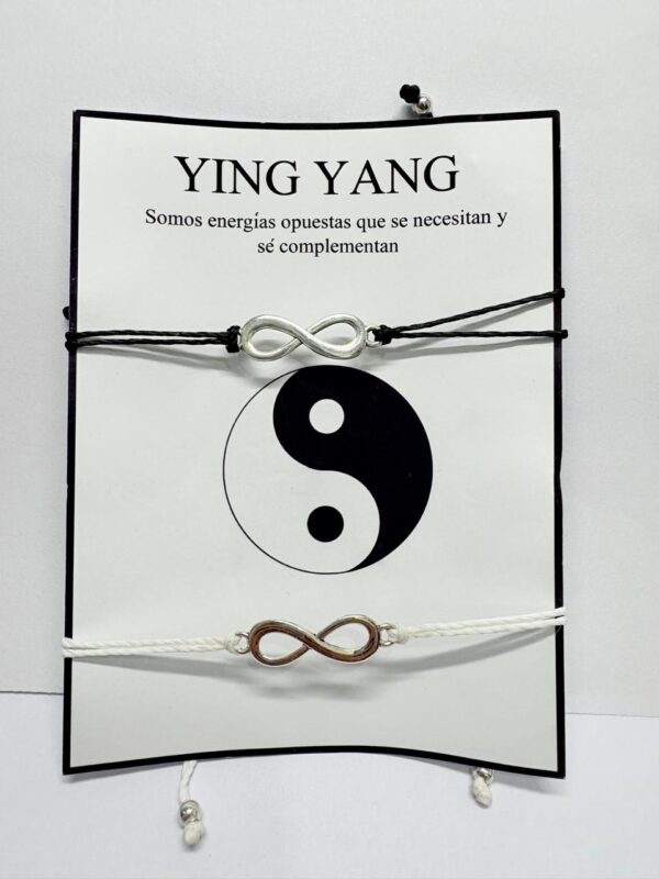 Set de pulseras de hilo diseño INFINITO - Image 2