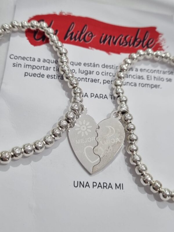 SET de pulseras "MEJOR AMIGA"