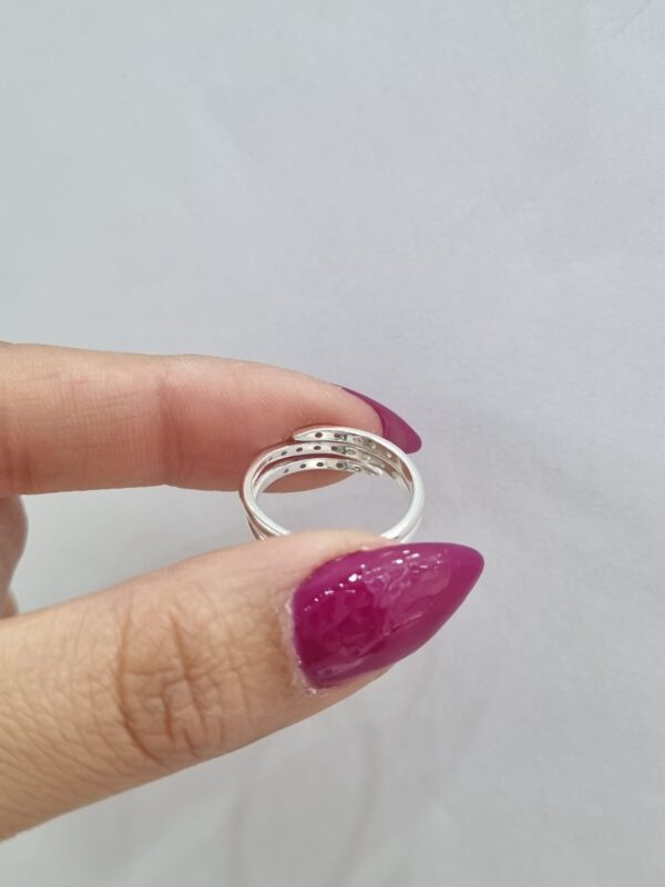 ANILLO de plata con piedras n15 - Image 5