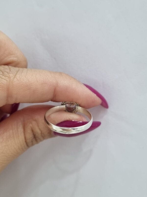 ANILLO de plata modelo en "corazon elevando"n19 - Image 5