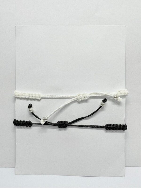 Set de pulseras de hilo y YING-YANG - Image 3