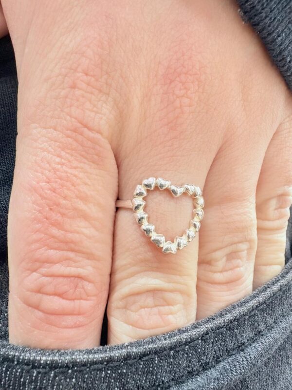 ANILLO de plata modelo "AMORE" n14 - Image 2