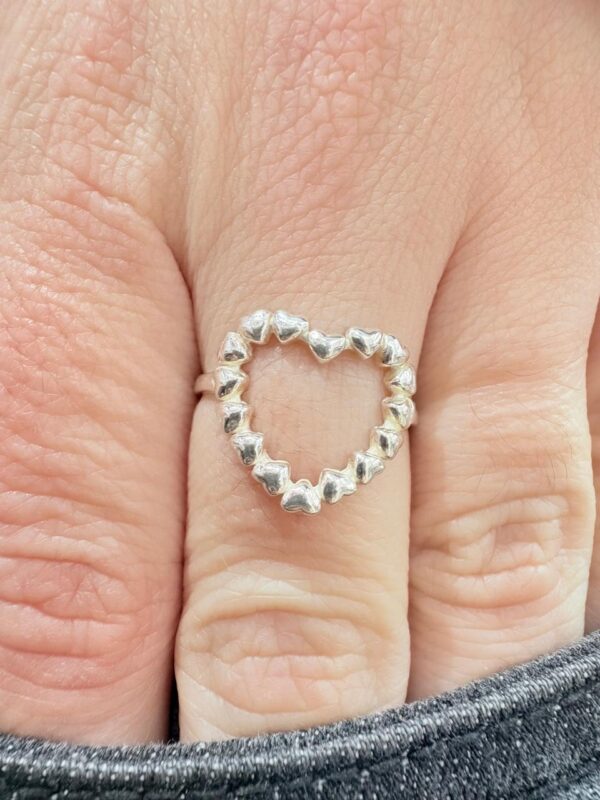 ANILLO de plata modelo "AMORE" n14 - Image 3
