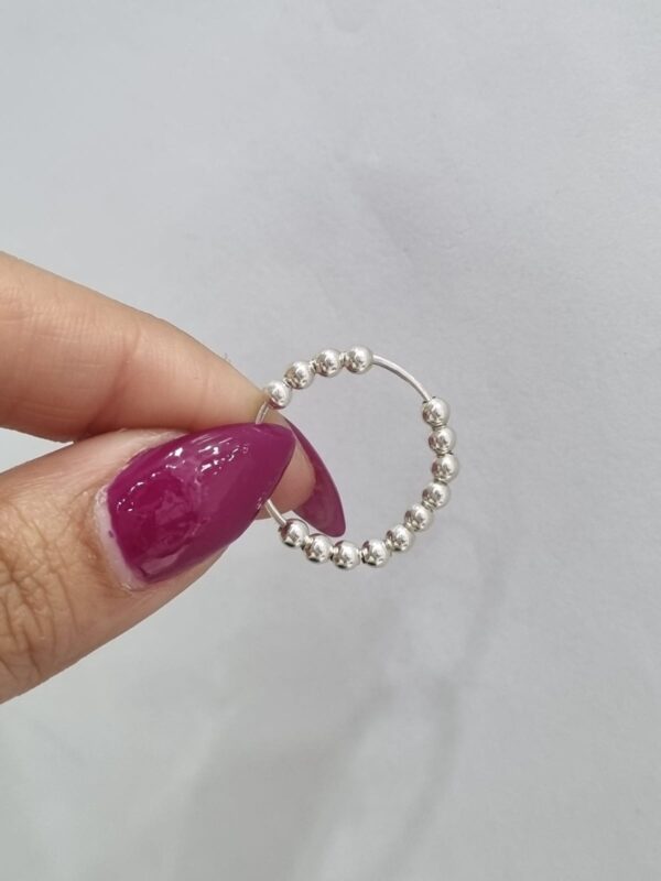 ANILLO de plata modelo anti ansiedad n18 - Image 3