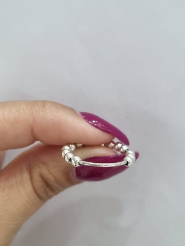 ANILLO de plata modelo anti ansiedad n18 - Image 5