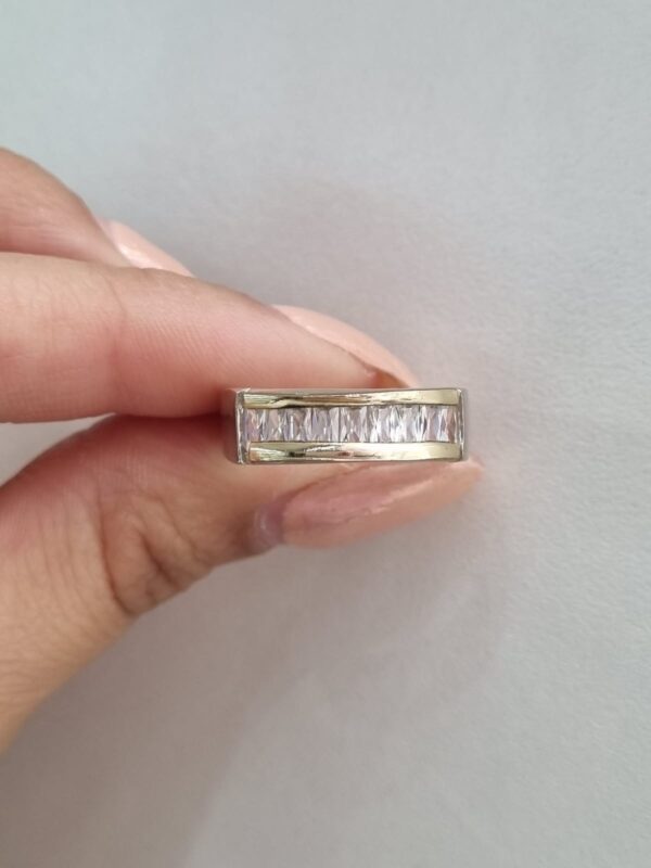 ANILLO de plata con oro n20 - Image 4
