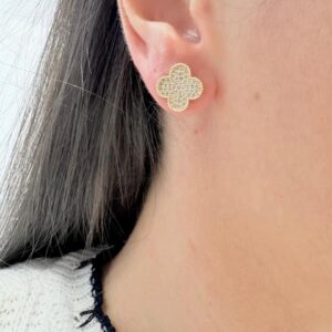 AROS de acero dorado modelo GOTA CUBANOS abiertos inflados