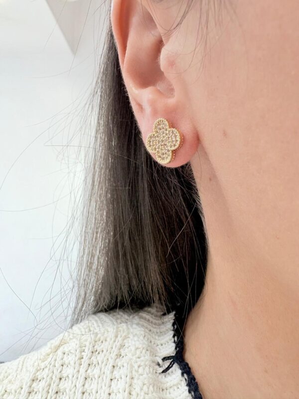 AROS de acero dorado modelo GOTA CUBANOS abiertos inflados - Image 3