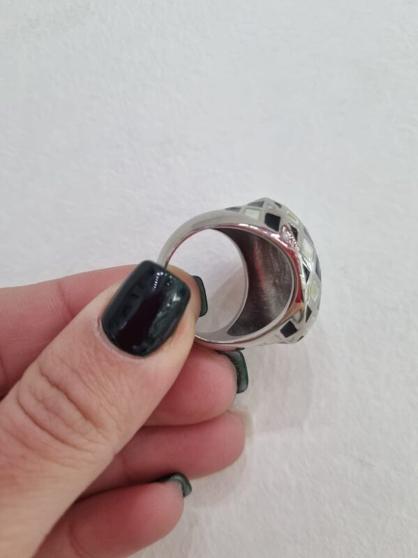 ANILLO de acero modelo "MANDALA" - Image 3
