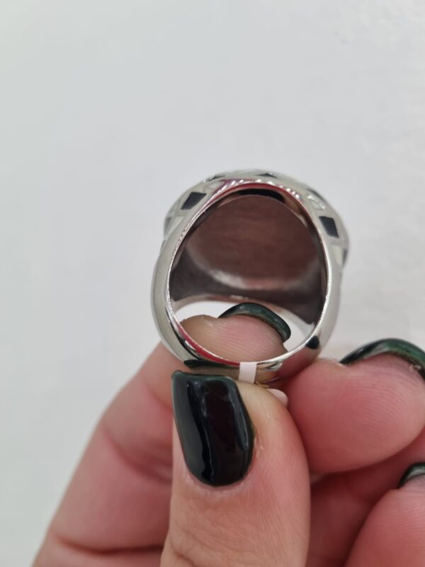 ANILLO de acero modelo "MANDALA" - Image 4