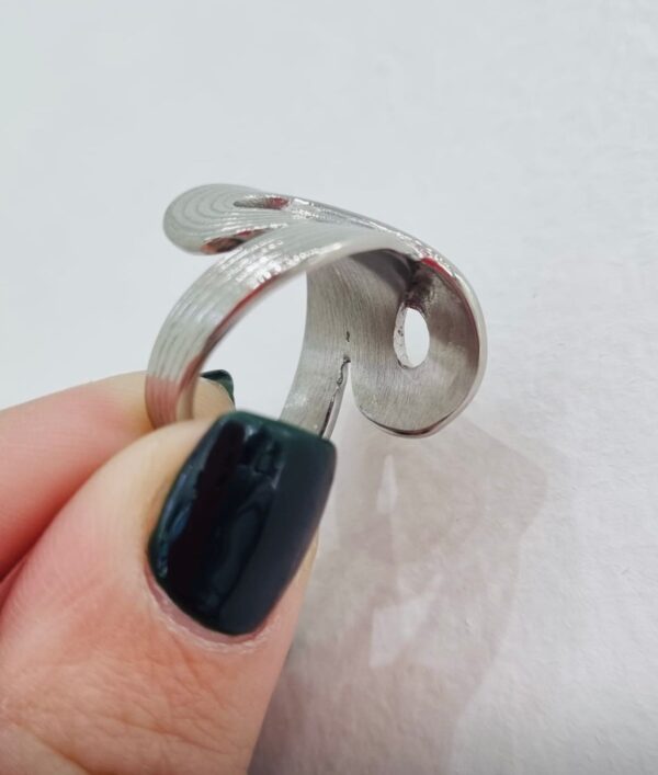 ANILLO de acero modelo "NUDO" - Image 2