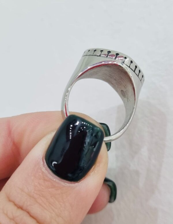 ANILLO de acero modelo HEART - Image 3