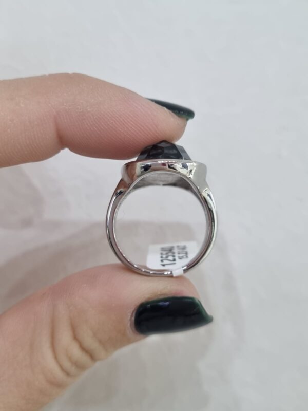 ANILLO de acero modelo "GOTA" - Image 2