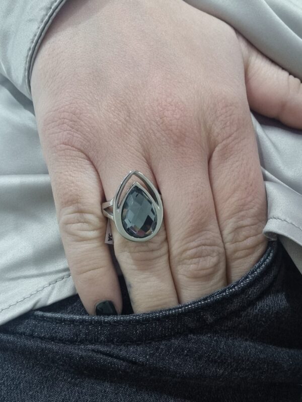 ANILLO de acero modelo "GOTA" - Image 3
